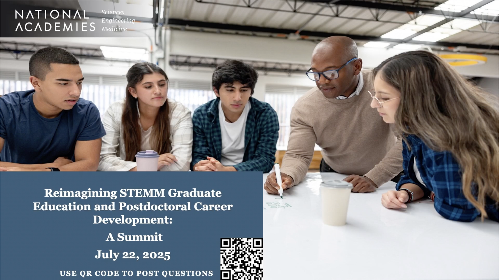 Reimagining STEMM Graduate Education and Postdoctoral Career Development: A Summit