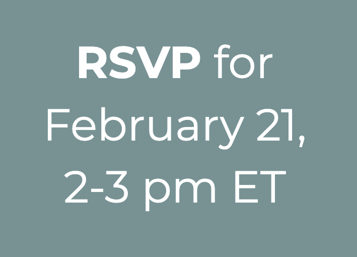 RSVP for February 21 Information Session